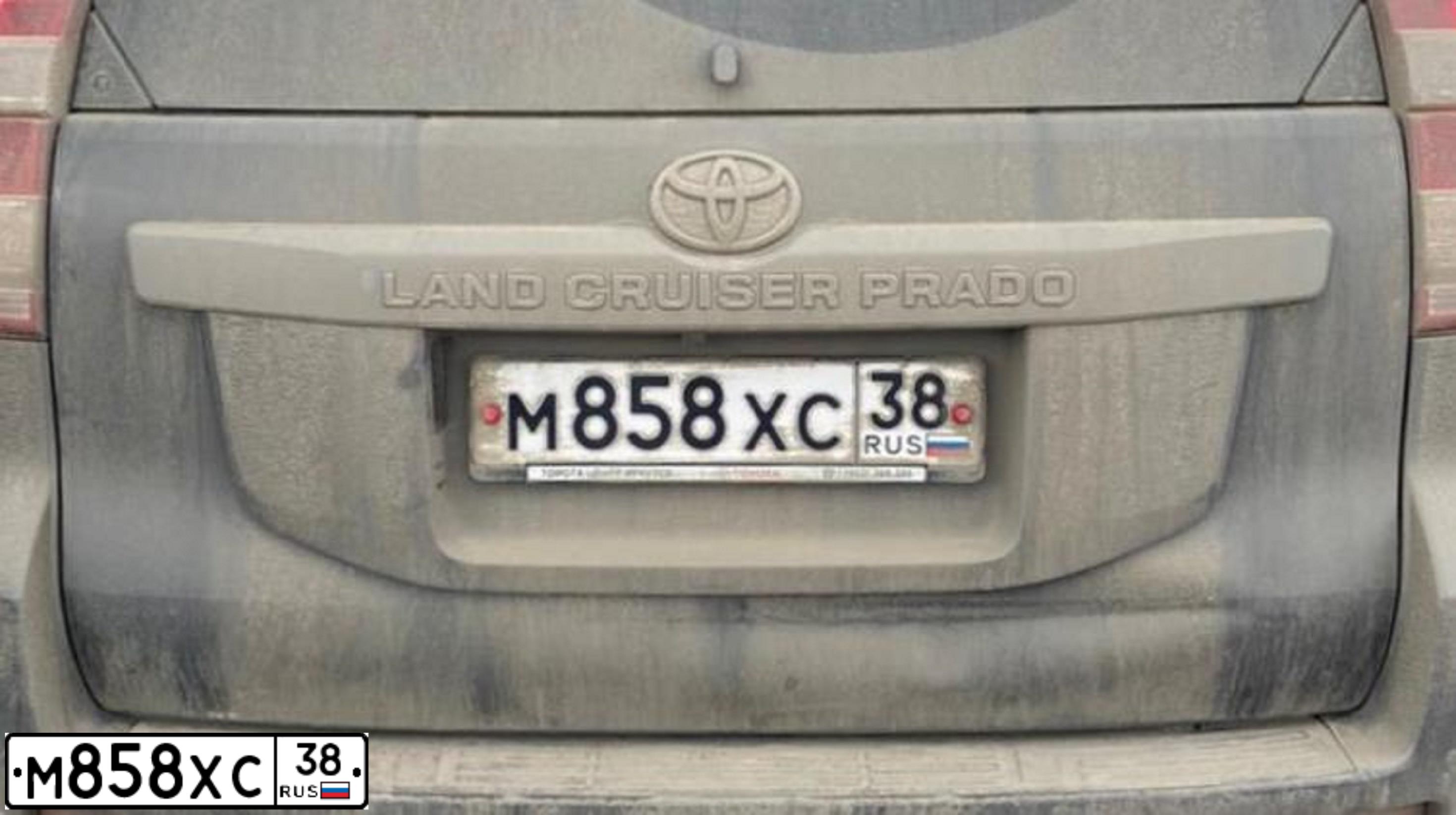 Фото автомобиля TOYOTA LANDCRUISER, 2015 — госномер Р131УА154. Цвет: ПЕПЕЛЬНО-СЕРЫЙ