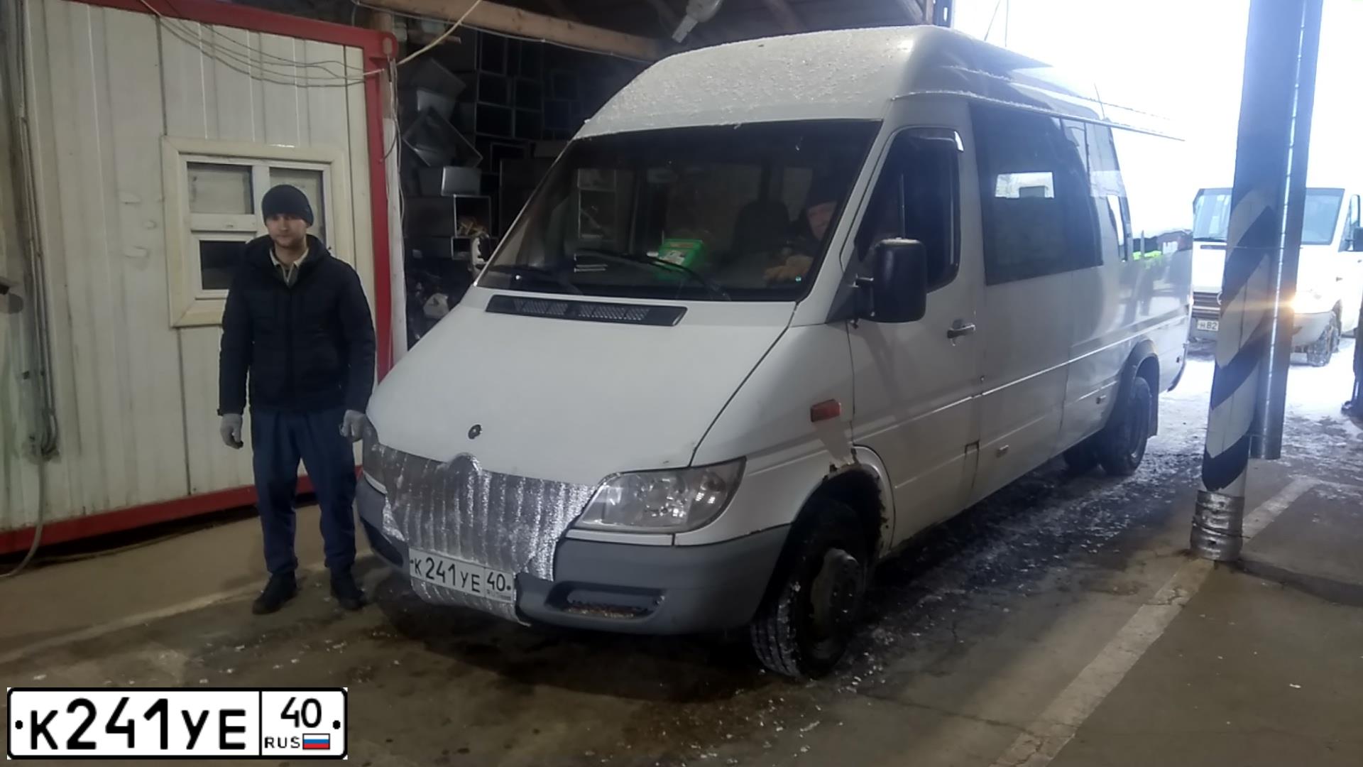 Фото автомобиля MERCEDES-BENZ SPRINTER, 2008 — госномер Р252ОО48