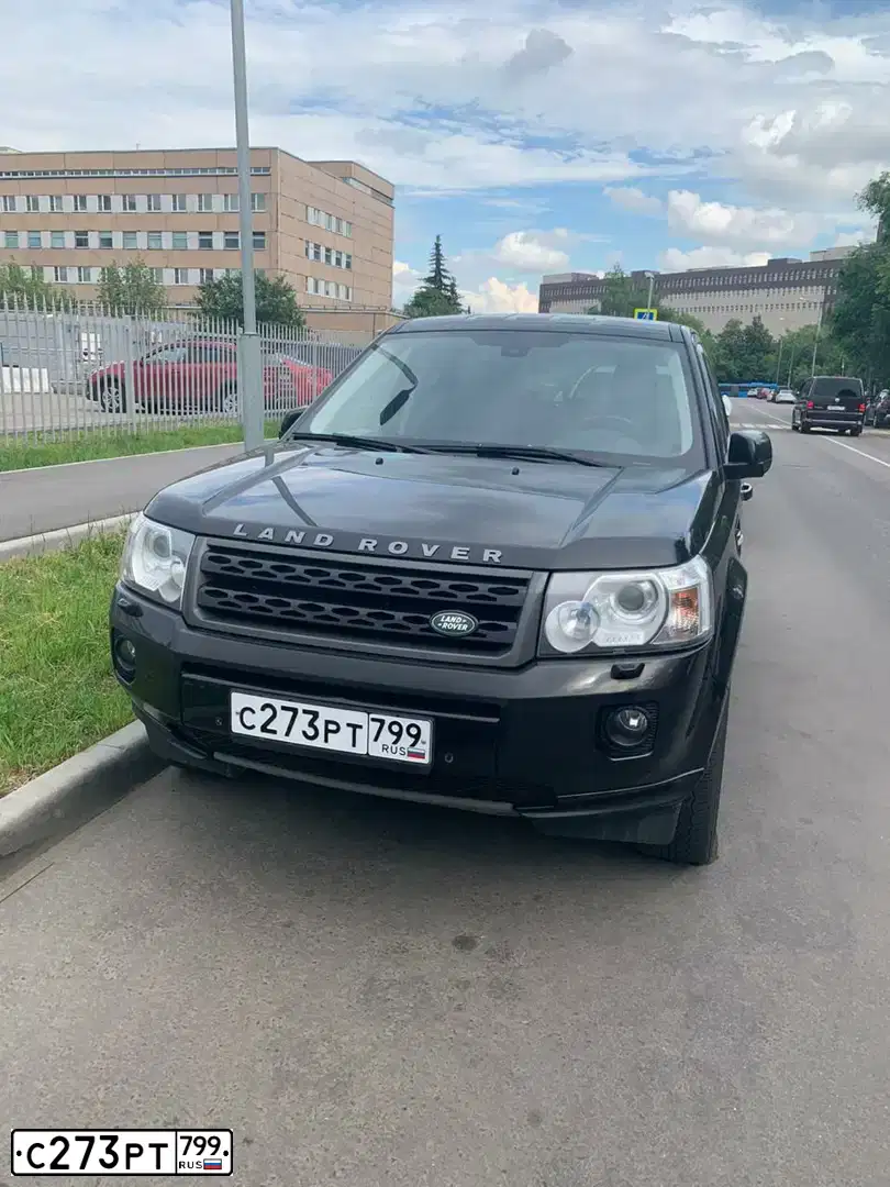 Фото автомобиля LAND ROVER FREELANDER, 2011 — госномер К947НМ197. Цвет: ЧЕРНЫЙ