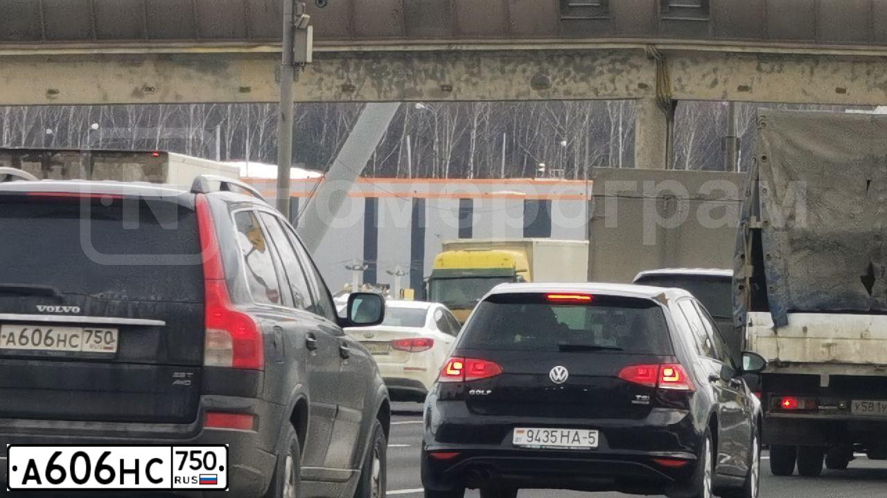 Фото автомобиля VOLVO XC90, 2007 — госномер А606НС750. Цвет: ЧЕРНЫЙ
