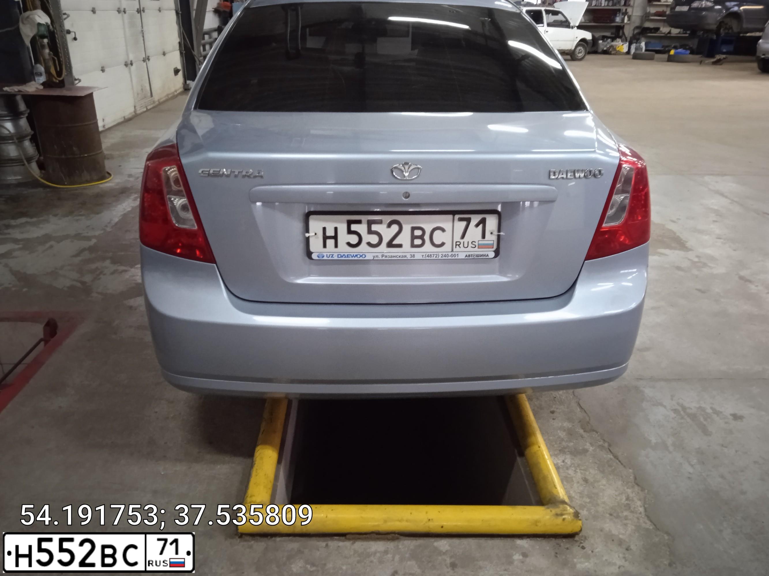 Фото автомобиля DAEWOO GENTRA, 2014 — госномер Н552ВС71. Цвет: СЕРО-ПЕРЛАМУТРОВЫЙ