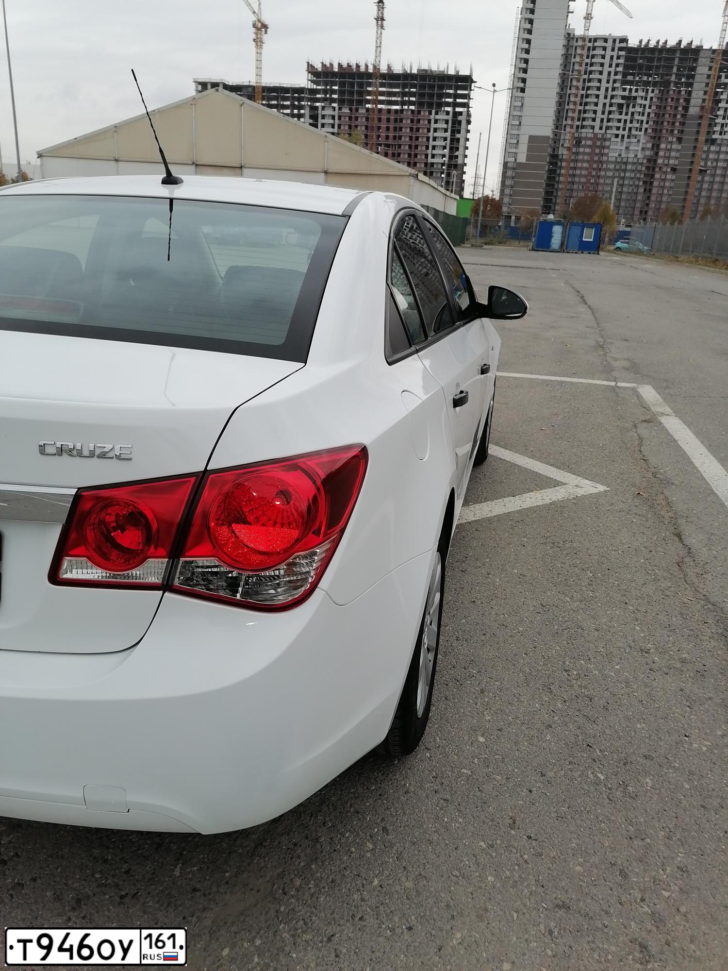 Фото автомобиля CHEVROLET CRUZE, 2012 — госномер Р573ОВ193