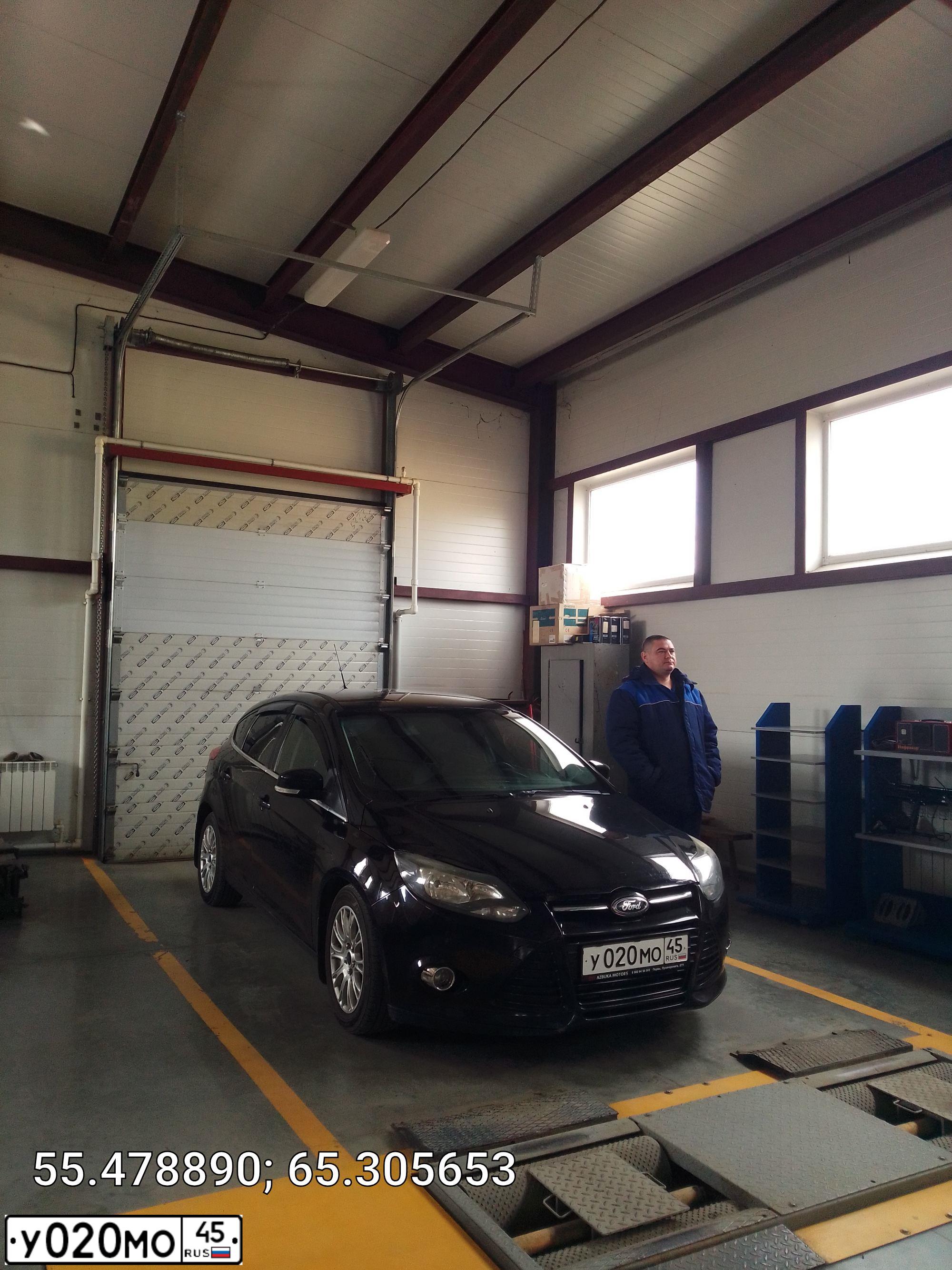 Фото автомобиля FORD FOCUS, 2011 — госномер А311КТ172. Цвет: ЧЕРНЫЙ