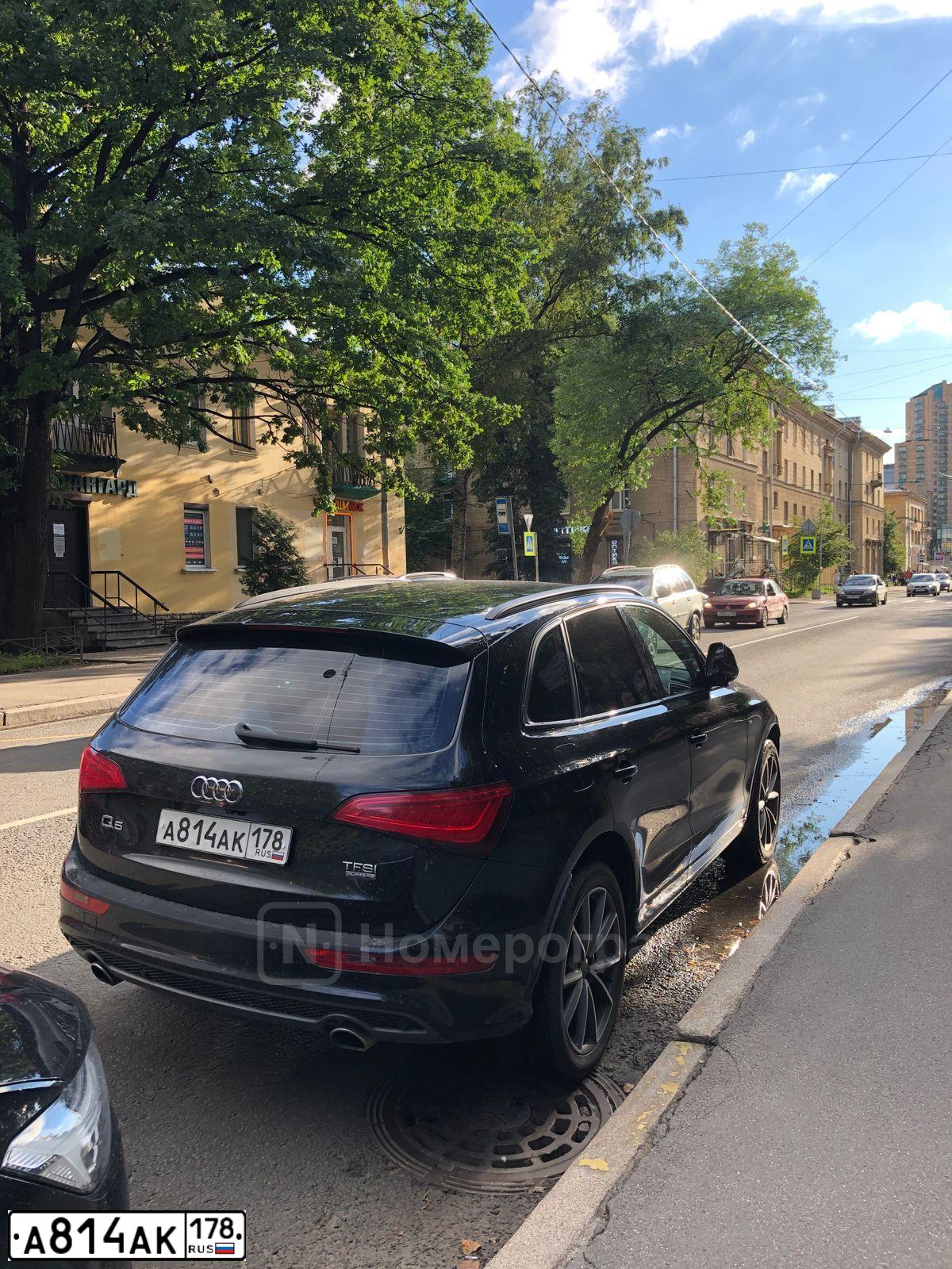 Фото автомобиля VOLKSWAGEN PASSAT, 2010 — госномер А814АК178. Цвет: СЕРЕБРИСТО - ЖЕЛТЫЙ