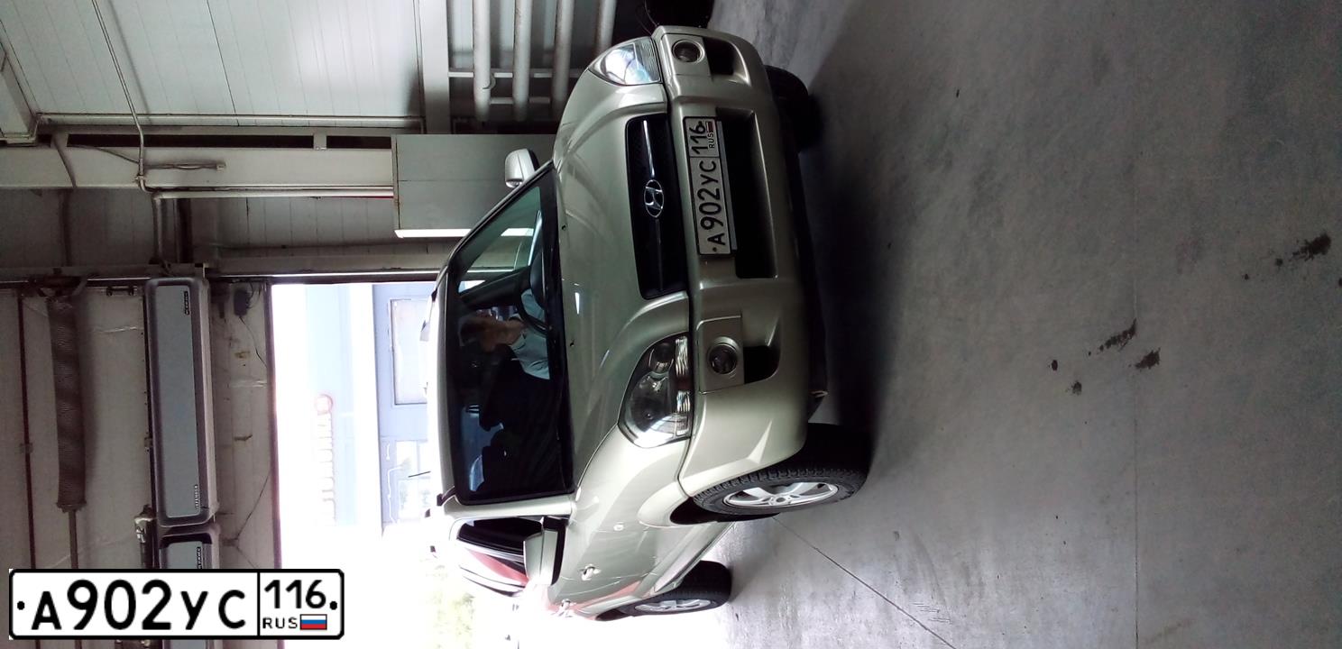 Фото автомобиля HYUNDAI TUCSON, 2007 — госномер А902УС116. Цвет: СЕРЕБРИСТЫЙ