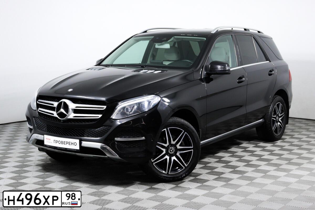 Фото автомобиля MERCEDES GLE-KLASSE, 2019 — госномер К215СХ147. Цвет: СИНИЙ