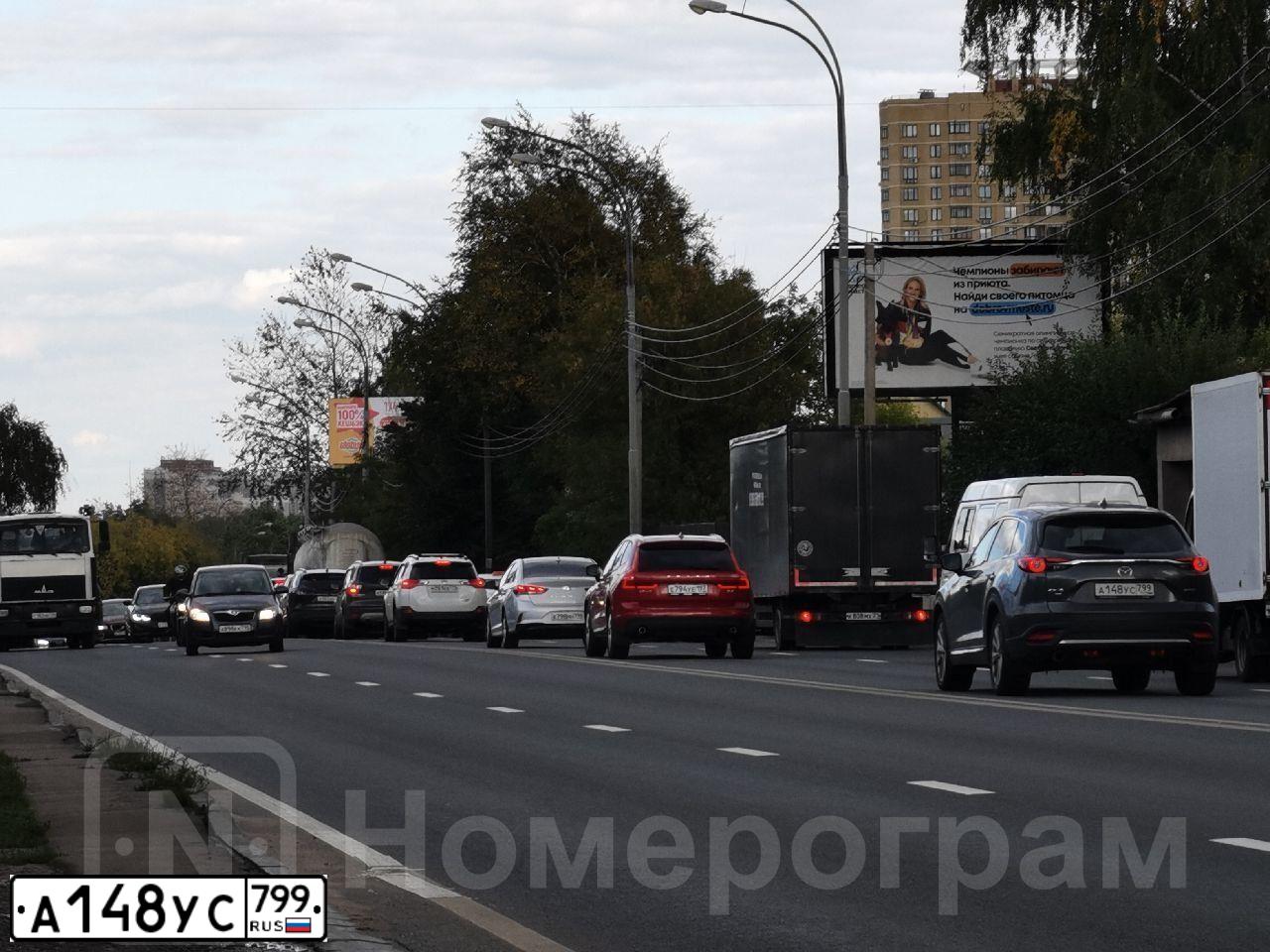 Фото автомобиля МАЗДА CX-9, 2021 — госномер А148УС799. Цвет: СЕРЫЙ