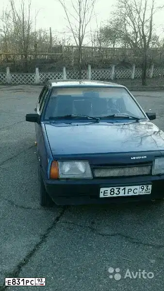 Фото автомобиля LADA 2109 SAMARA, 1997 — госномер Е831РС93. Цвет: ФИОЛЕТОВЫЙ