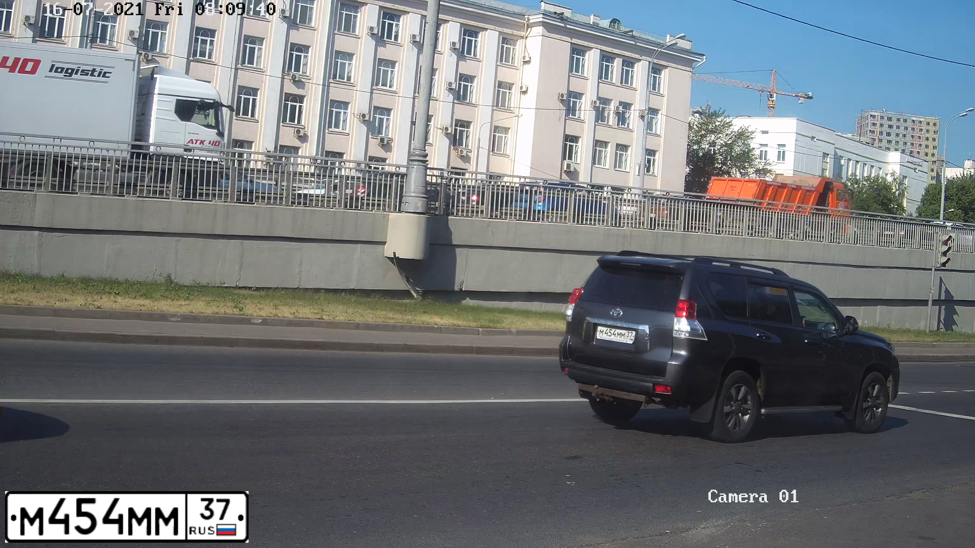 Фото автомобиля TOYOTA LANDCRUISER, 2011 — госномер М454ММ37. Цвет: СЕРЫЙ