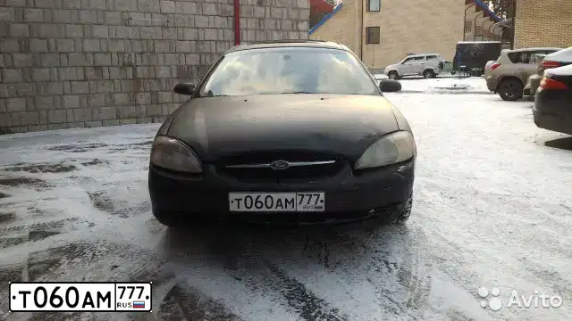Фото автомобиля FORD TAURUS, 2000 — госномер У500ЕТ97. Цвет: ЧЕРНЫЙ