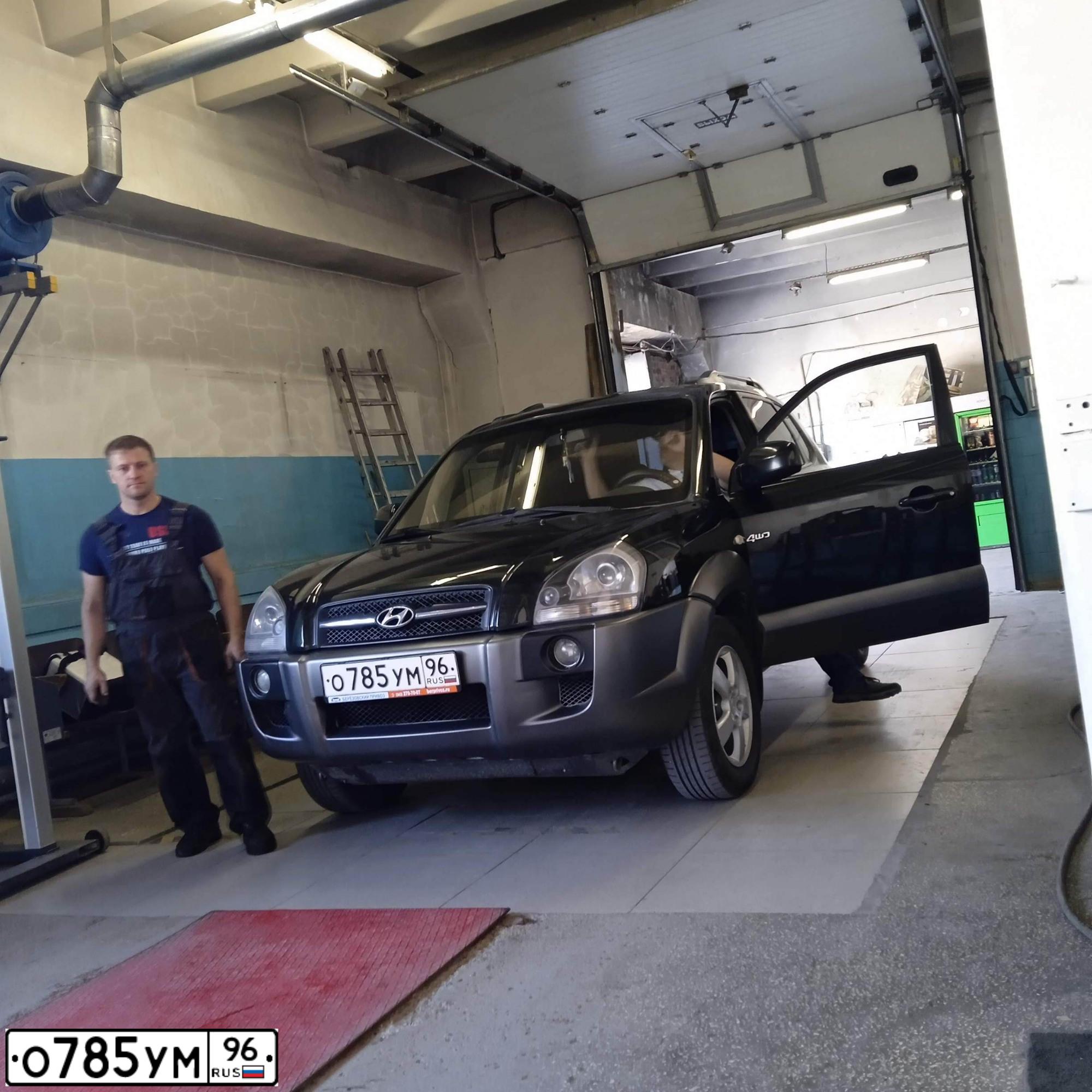 Фото автомобиля HYUNDAI TUCSON, 2007 — госномер С879РН196