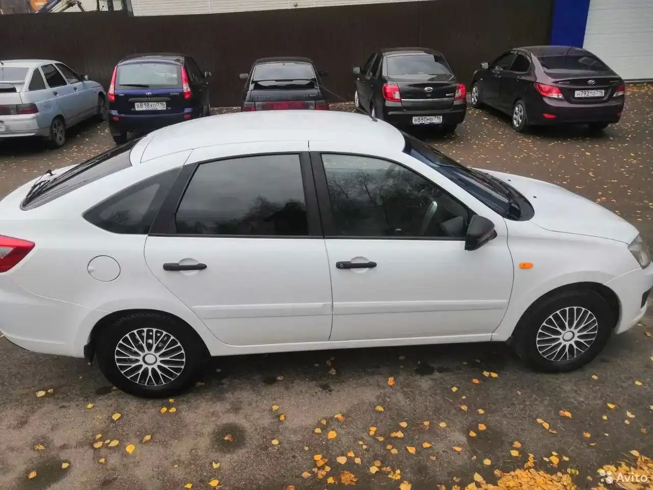 Фото автомобиля LADA 1119 KALINA, 2012 — госномер В818ХО716. Цвет: синий