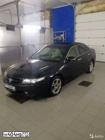 Фото автомобиля HONDA ACCORD, 2006 — госномер А890РК122. Цвет: ЧЕРНЫЙ