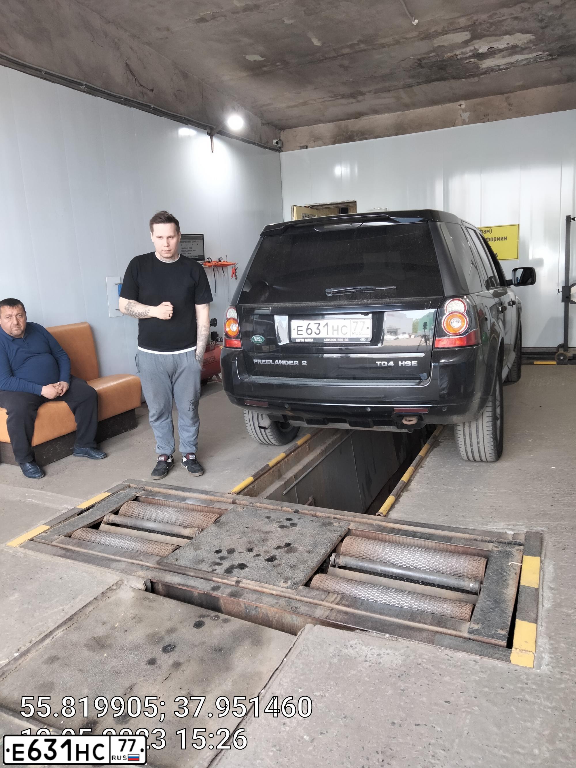 Фото автомобиля LANDROVER FREELANDER, 2012 — госномер М979ОС790. Цвет: ЧЕРНЫЙ