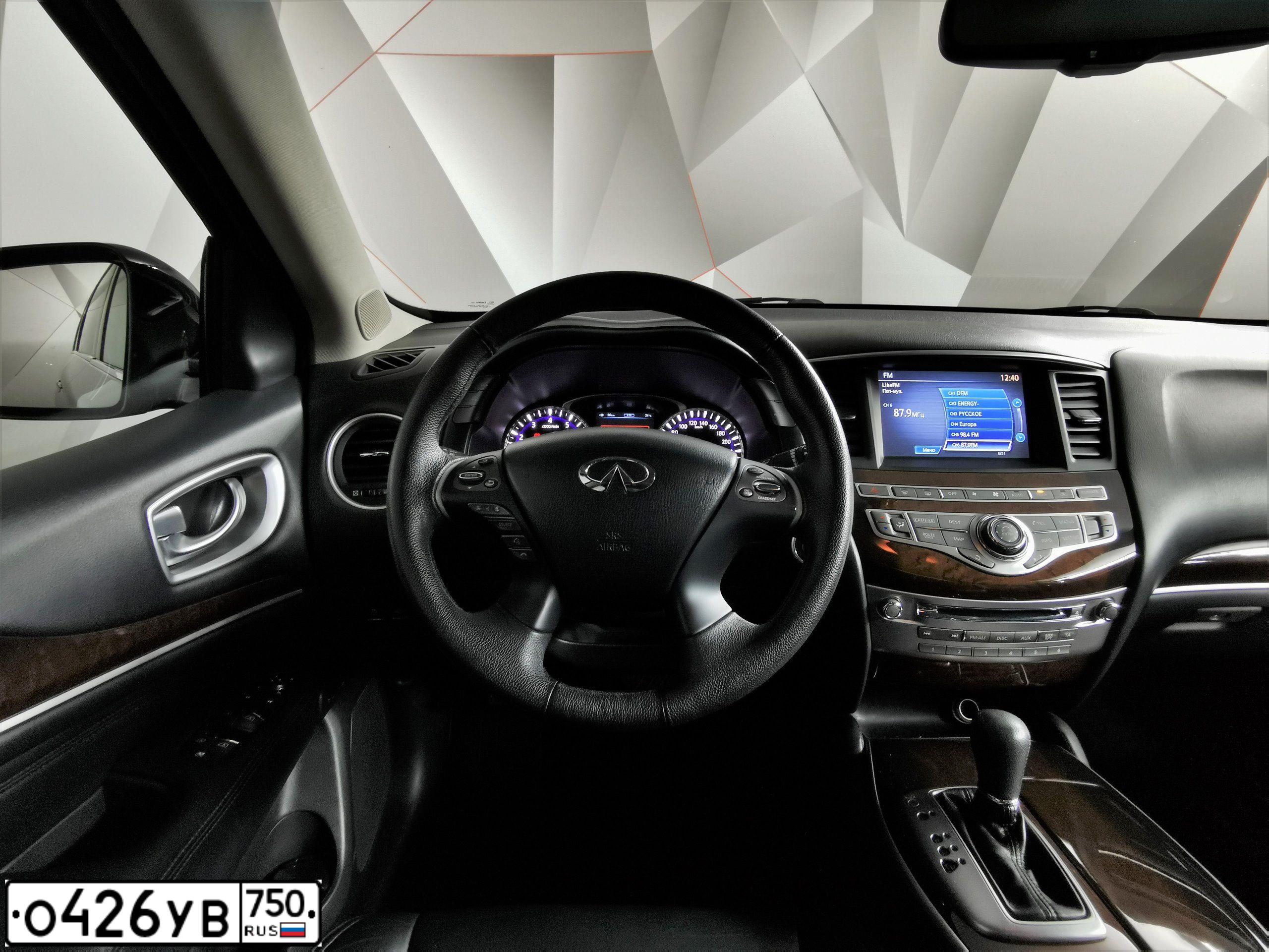 Фото автомобиля INFINITI QX60 /JX/, 2013 — госномер В006АХ790. Цвет: ЧЕРНЫЙ