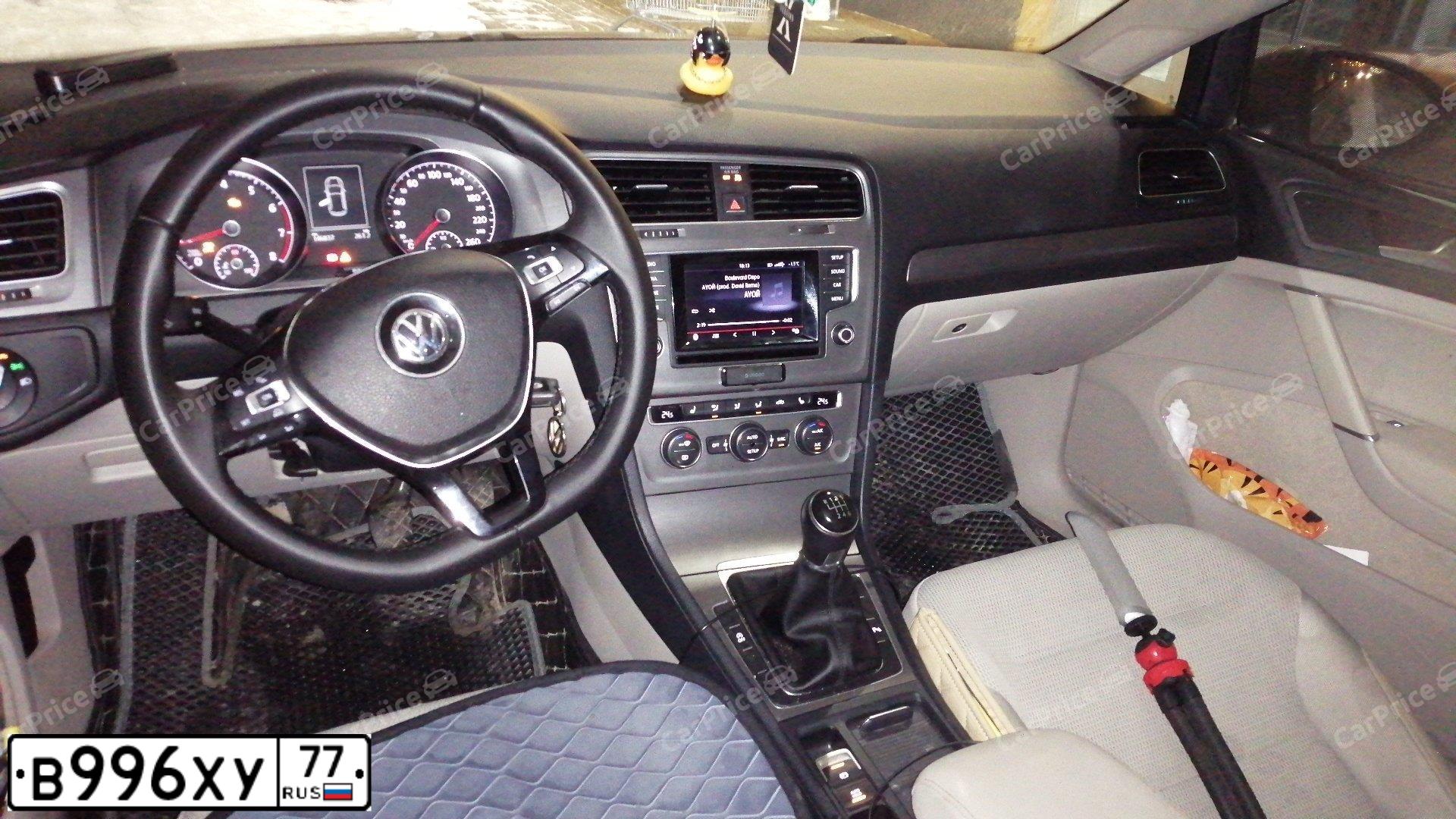 Фото автомобиля VOLKSWAGEN GOLF, 2013 — госномер С541РТ790. Цвет: СЕРЕБРИСТЫЙ