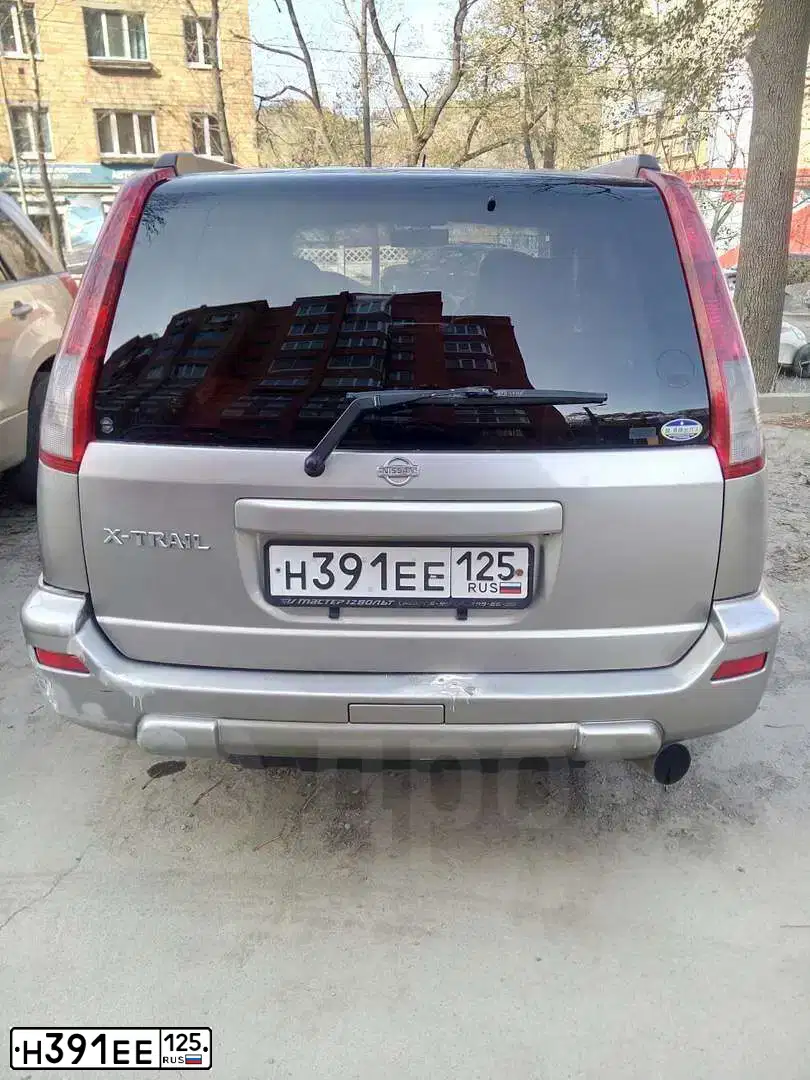 Фото автомобиля NISSAN X-TRAIL, 2000 — госномер К707МХ125