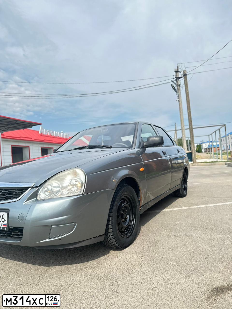 Фото автомобиля LADA 2170 PRIORA, 2008 — госномер А541КК21. Цвет: СРЕДНИЙ СЕРО-ЗЕЛЕНЫЙ МЕТ