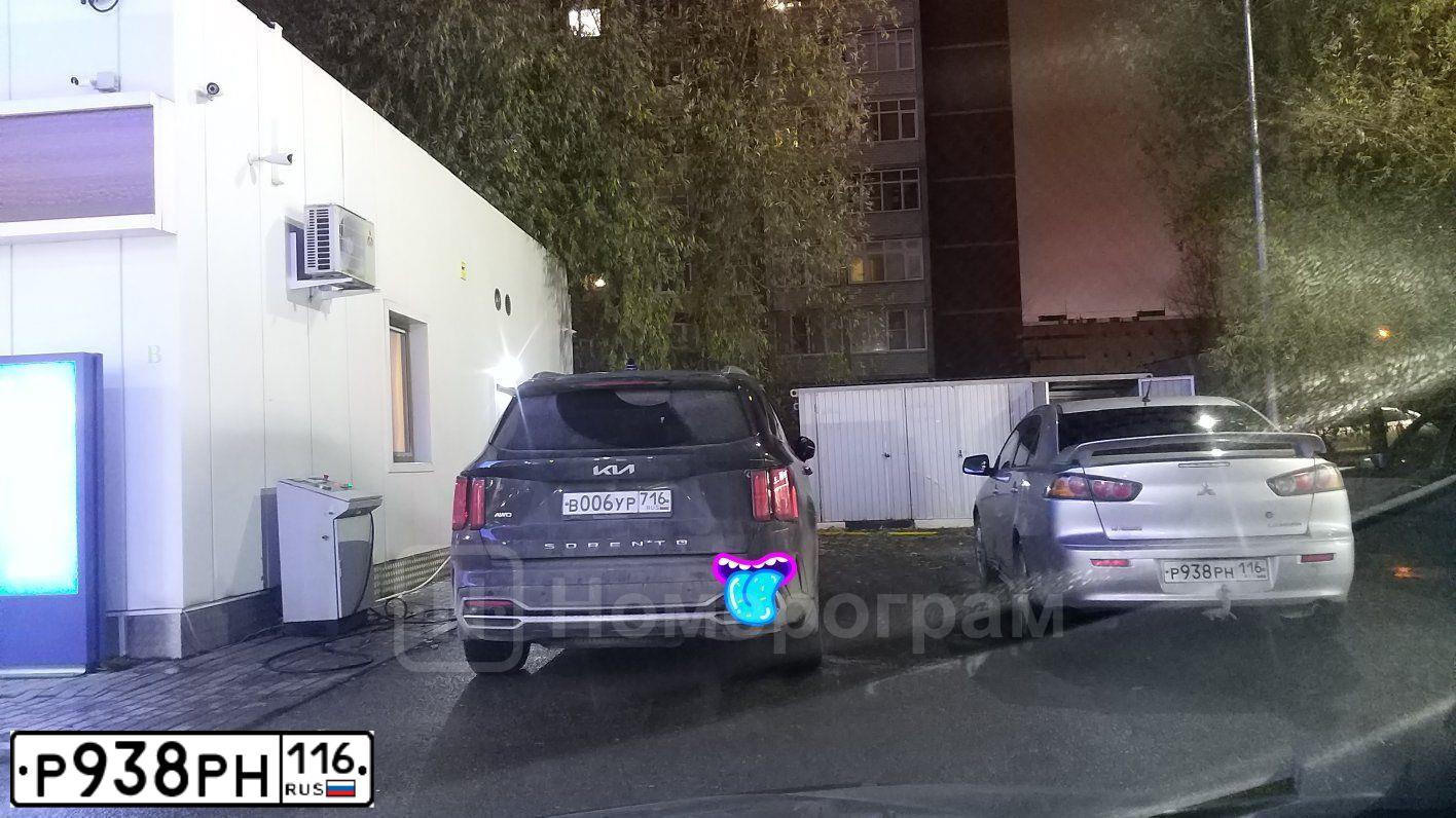 Фото автомобиля MITSUBISHI LANCER, 2012 — госномер Р938РН116. Цвет: СЕРЕБРИСТЫЙ