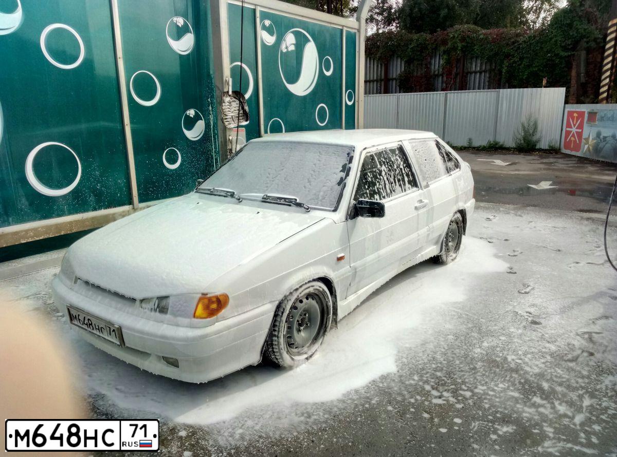 Фото автомобиля LADA 2113, 2011 — госномер С770УВ33. Цвет: Белый