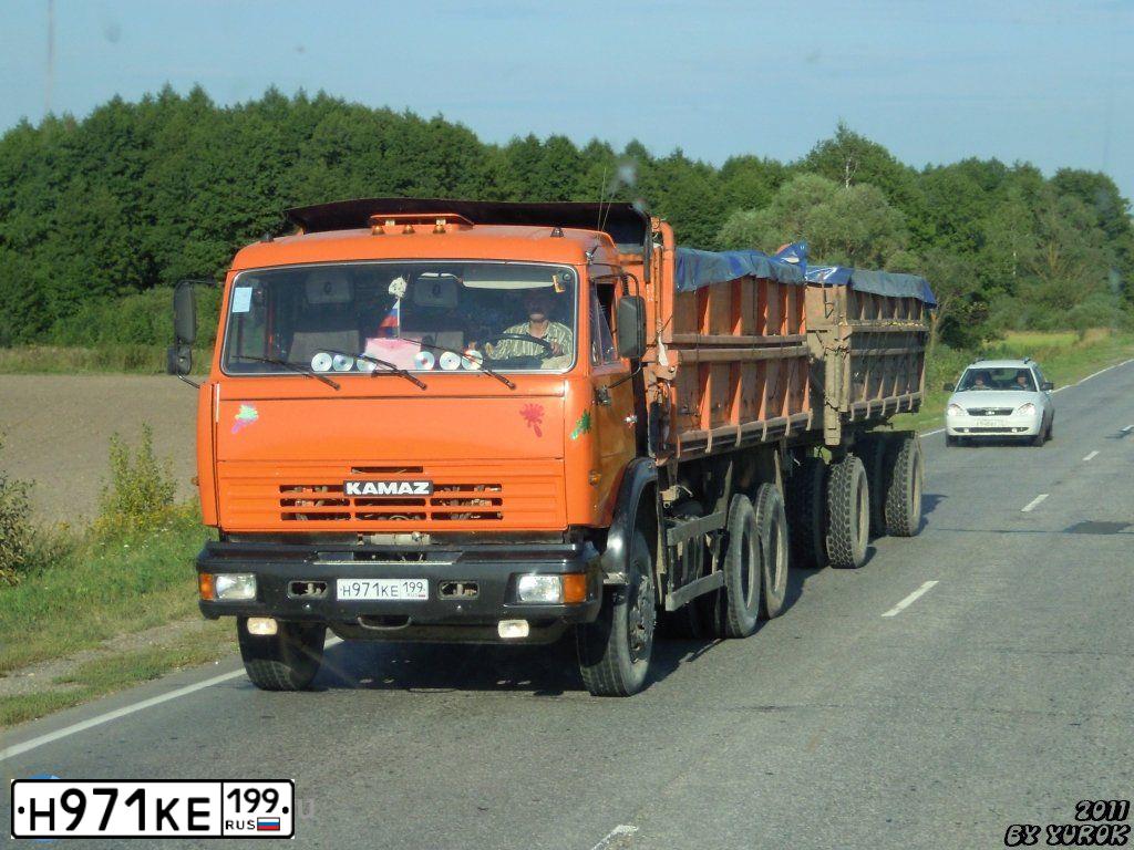 Фото автомобиля КАМАЗ 45143, 2008 — госномер М189ОВ13. Цвет: Оранжевый