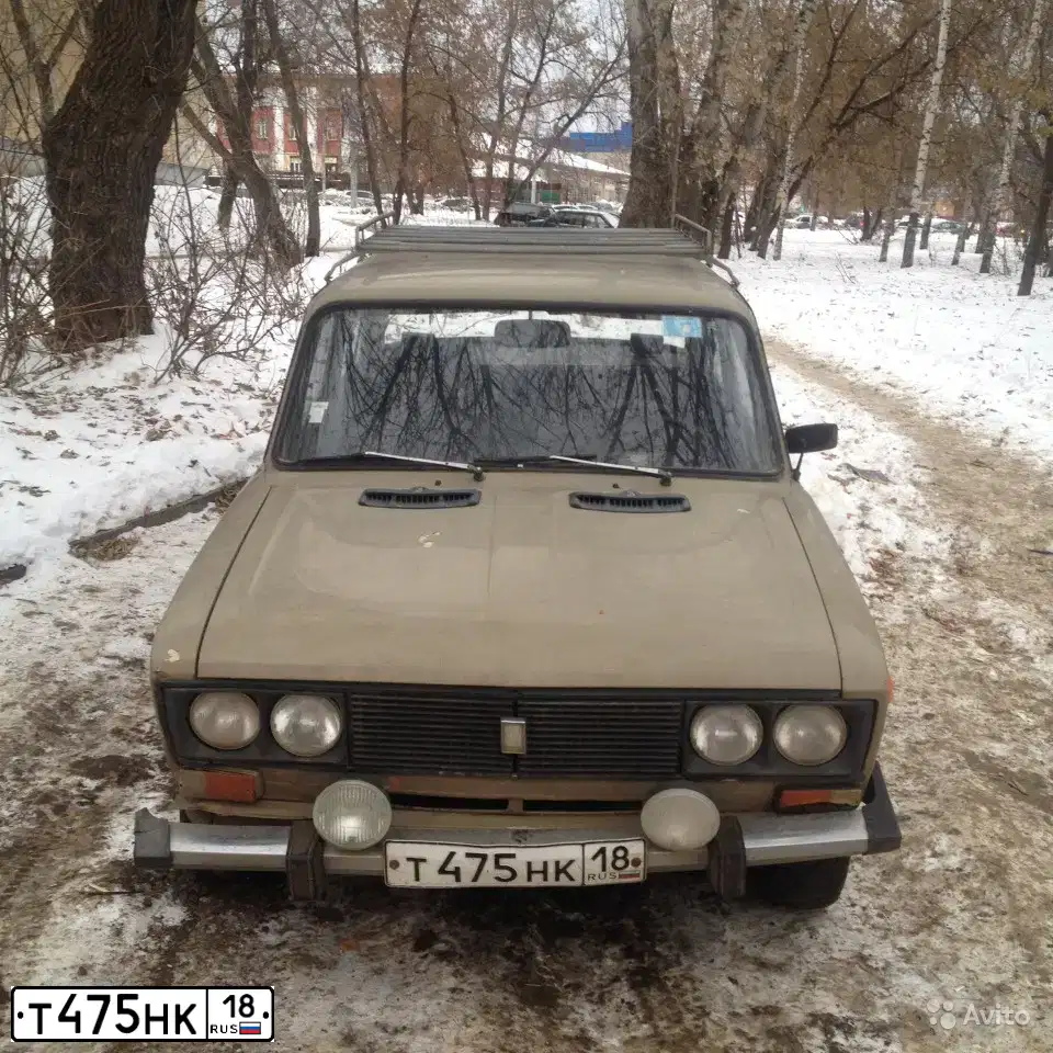 Фото автомобиля LADA 2106, 1990 — госномер Т475НК18. Цвет: БЕЖЕВЫЙ
