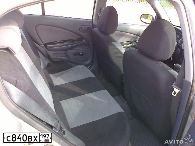 Фото автомобиля NISSAN ALMERA, 2004 — госномер В882ХО177. Цвет: Серебристый