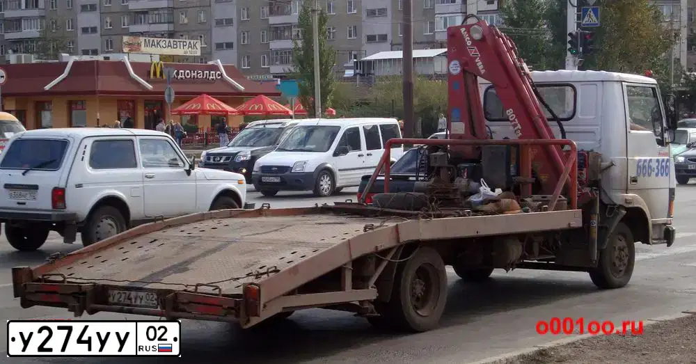 Фото автомобиля TATA UNSPECIFIED, 2005 — госномер У274УУ02. Цвет: БЕЛЫЙ