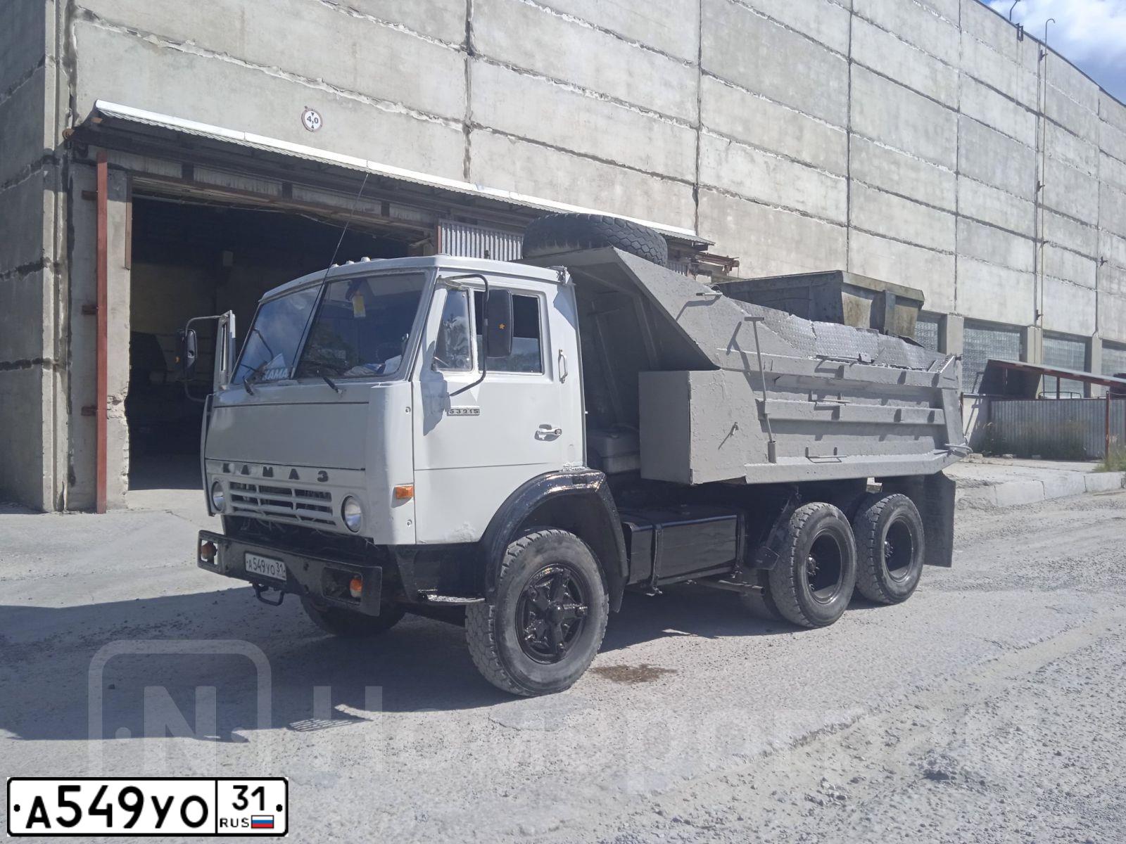 Фото автомобиля KAMAZ 55111 /6X4/, 1996 — госномер А549УО31. Цвет: СВЕТЛО-ДЫМЧАТЫЙ