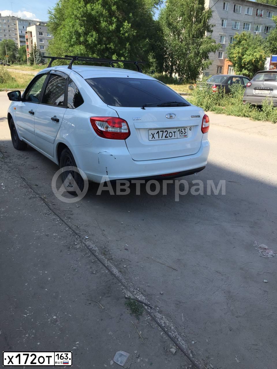 Фото автомобиля LADA GRANTA, 2016 — госномер Т829ХА73