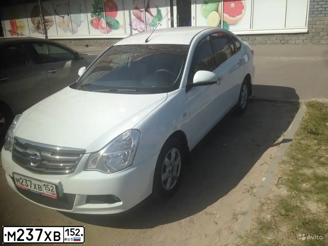 Фото автомобиля NISSAN ALMERA /AVTOVAZ/, 2013 — госномер М237ХВ152. Цвет: БЕЛЫЙ