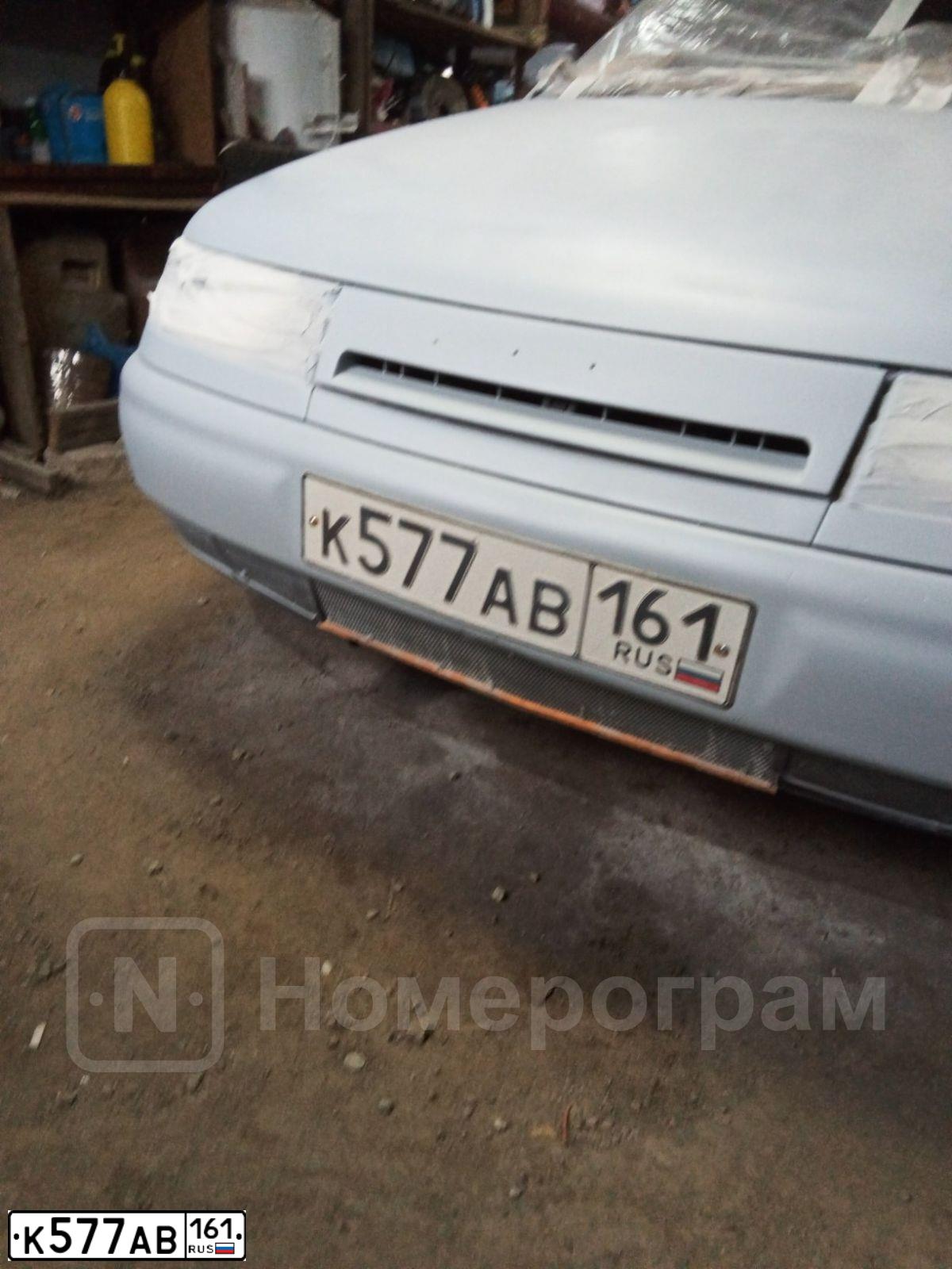 Фото автомобиля LADA 2110, 1999 — госномер К577АВ161. Цвет: СЕРО-ГОЛУБОЙ