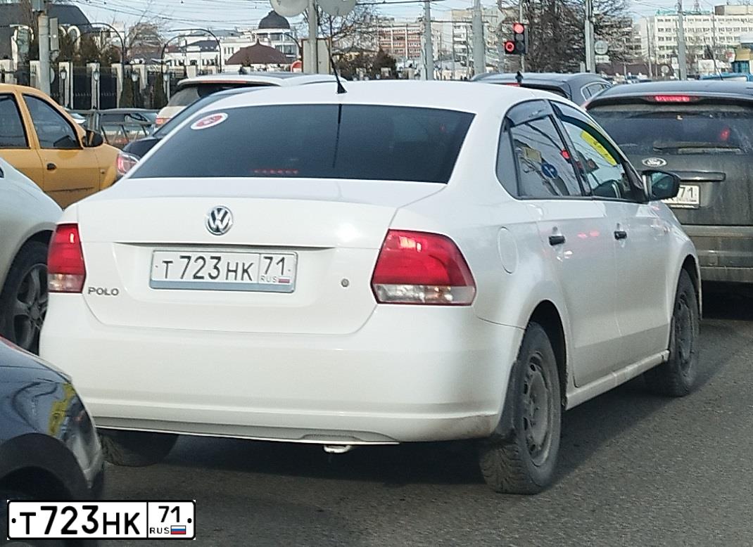 Фото автомобиля VOLKSWAGEN POLO, 2012 — госномер О029ТУ32. Цвет: Белый