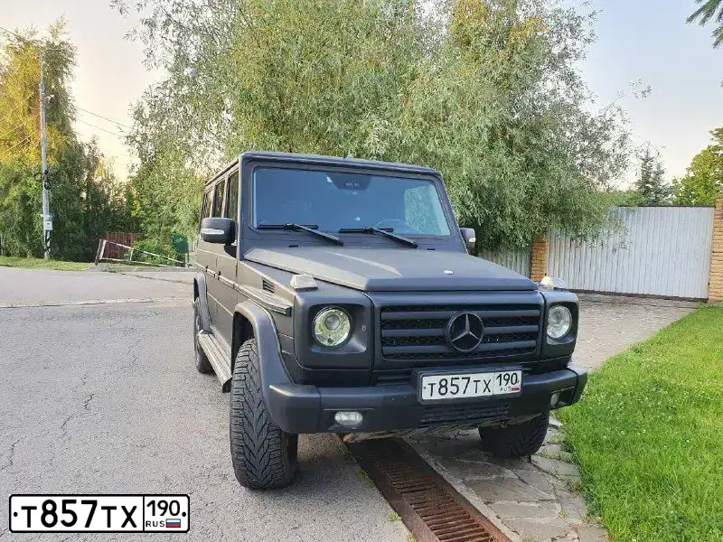 Фото автомобиля MERCEDES-BENZ G 320 CDI, 2006 — госномер С928АН250. Цвет: ЧЕРНЫЙ