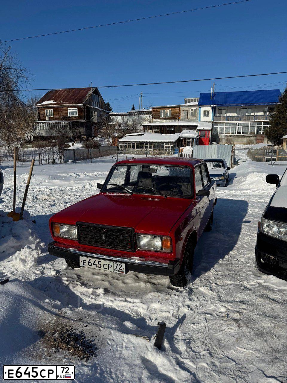 Фото автомобиля LADA 2107, 1996 — госномер А548КХ172