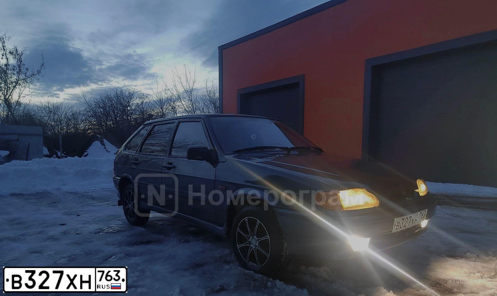 Фото автомобиля LADA 2114 SAMARA, 2010 — госномер Т777НТ56. Цвет: Серо-сине-зеленый