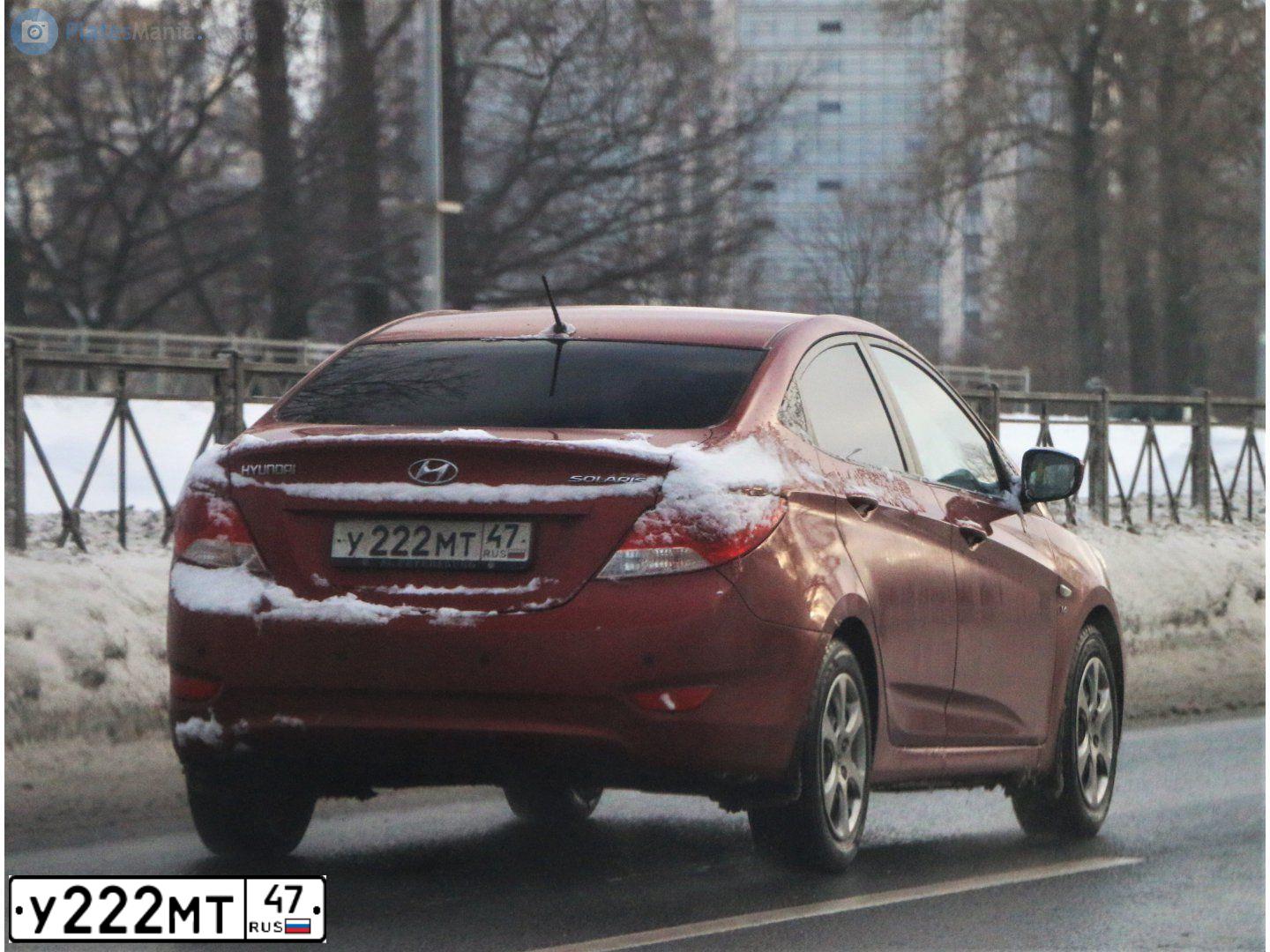 Фото автомобиля SKODA OCTAVIA, 2020 — госномер У222МТ47. Цвет: СЕРЫЙ