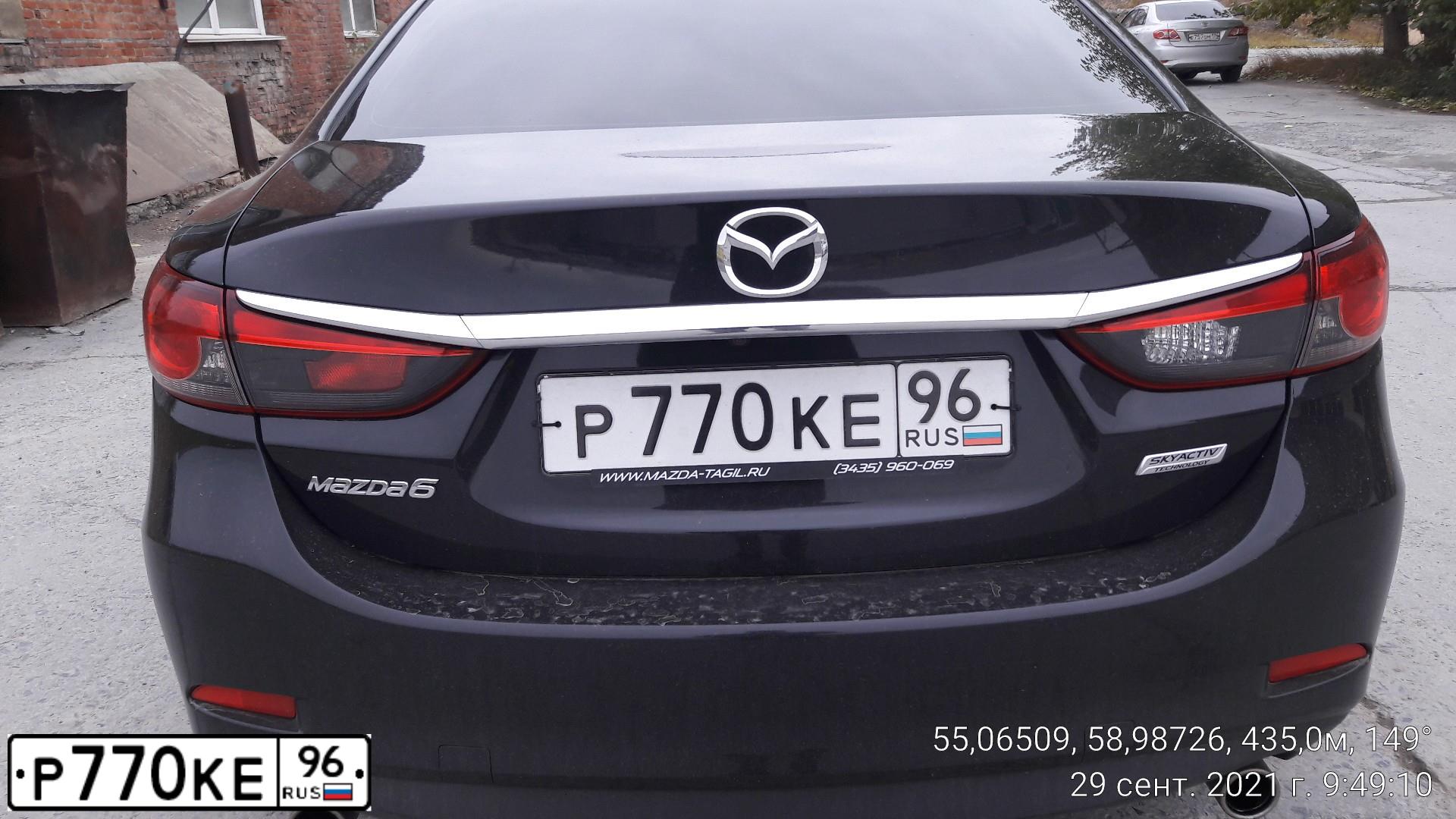 Фото автомобиля HONDA ACCORD, 2005 — госномер С630УА154. Цвет: ЧЕРНЫЙ
