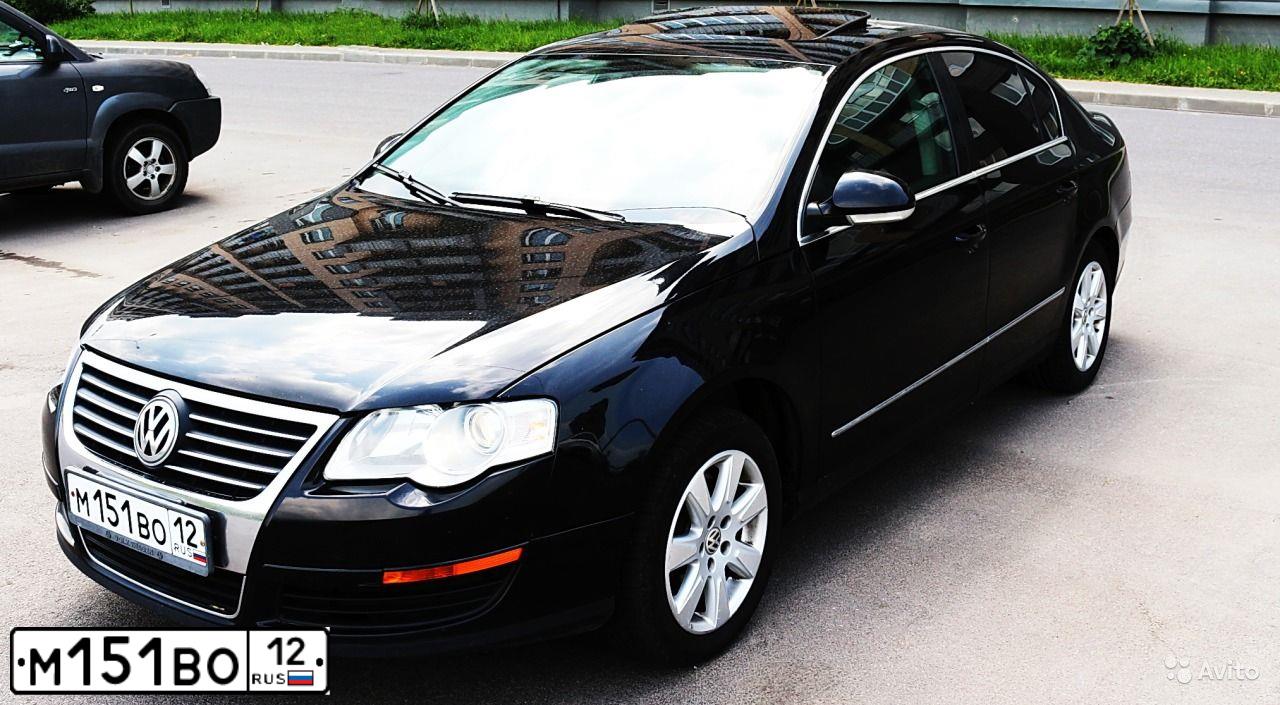 Фото автомобиля VOLKSWAGEN PASSAT, 2005 — госномер М151ВО12. Цвет: ЧЕРНЫЙ