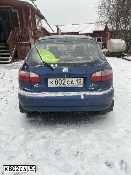 Фото автомобиля ZAZ CHANCE, 2011 — госномер К802СА10. Цвет: синий