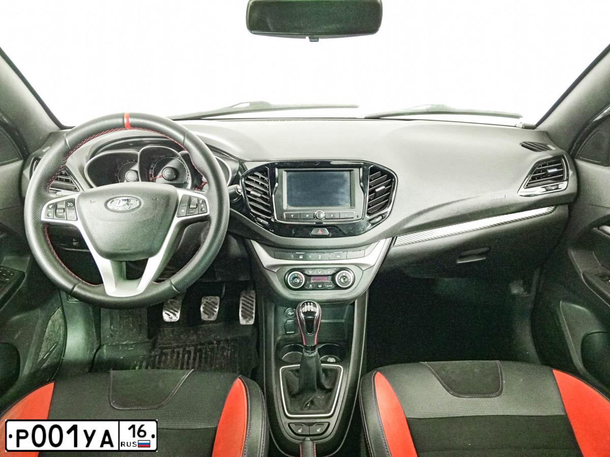 Фото автомобиля LADA VESTA, 2019 — госномер Р341ЕТ716. Цвет: средне-серый