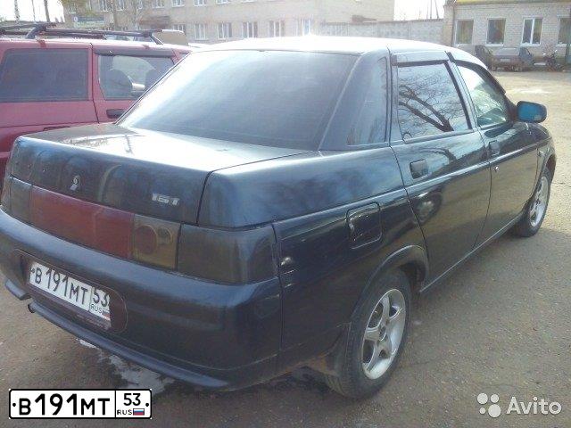 Фото автомобиля LADA 2110 LADA, 2006 — госномер В191МТ53. Цвет: ГРАФИТОВЫЙ МЕТАЛИК