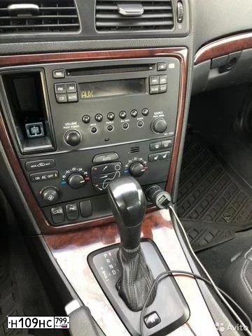 Фото автомобиля VOLVO S60, 2008 — госномер М555РК790. Цвет: ЧЕРНЫЙ