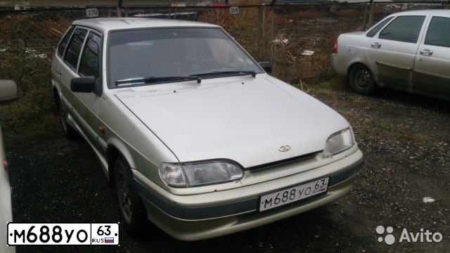 Фото автомобиля LADA 2114 SAMARA, 2005 — госномер М688УО63. Цвет: СЕРЕБРИСТО-БЕЖЕВЫЙ