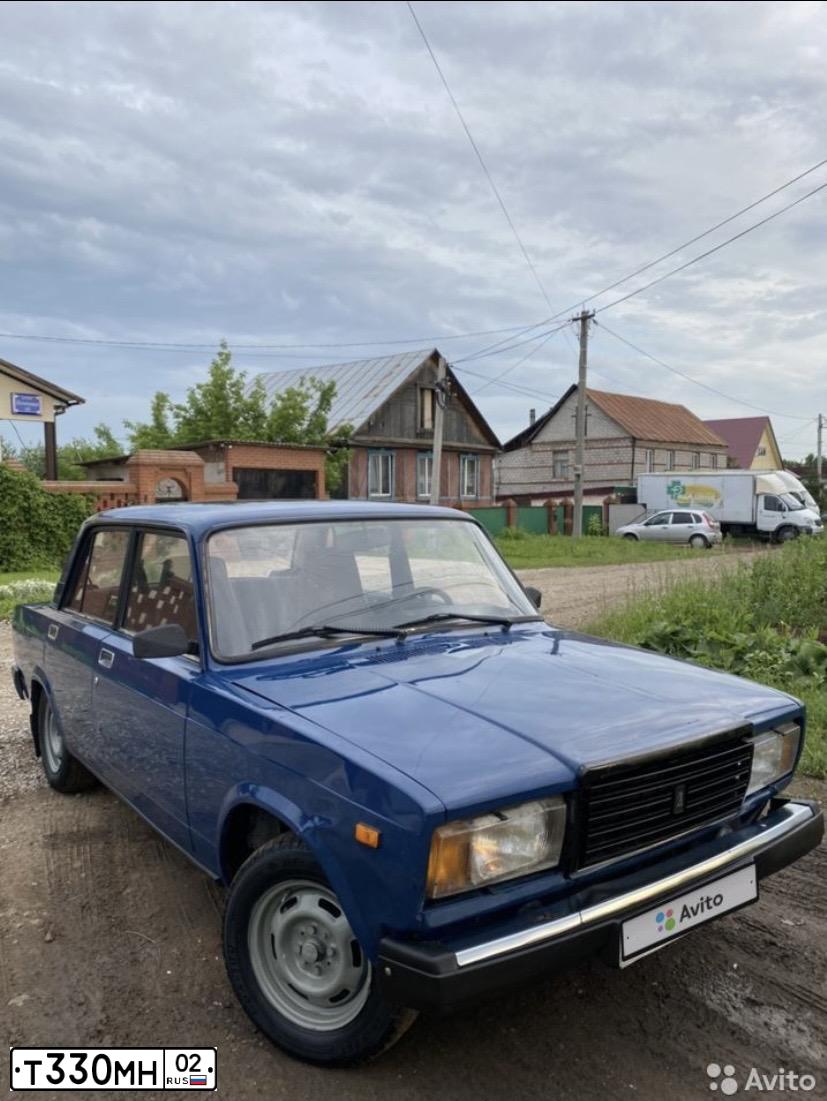 Фото автомобиля LADA 2107, 2004 — госномер Т330МН02. Цвет: СИНЕ-ЗЕЛЕНЫЙ