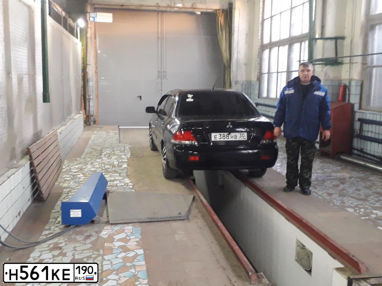 Фото автомобиля MITSUBISHI LANCER, 2005 — госномер М825УУ134