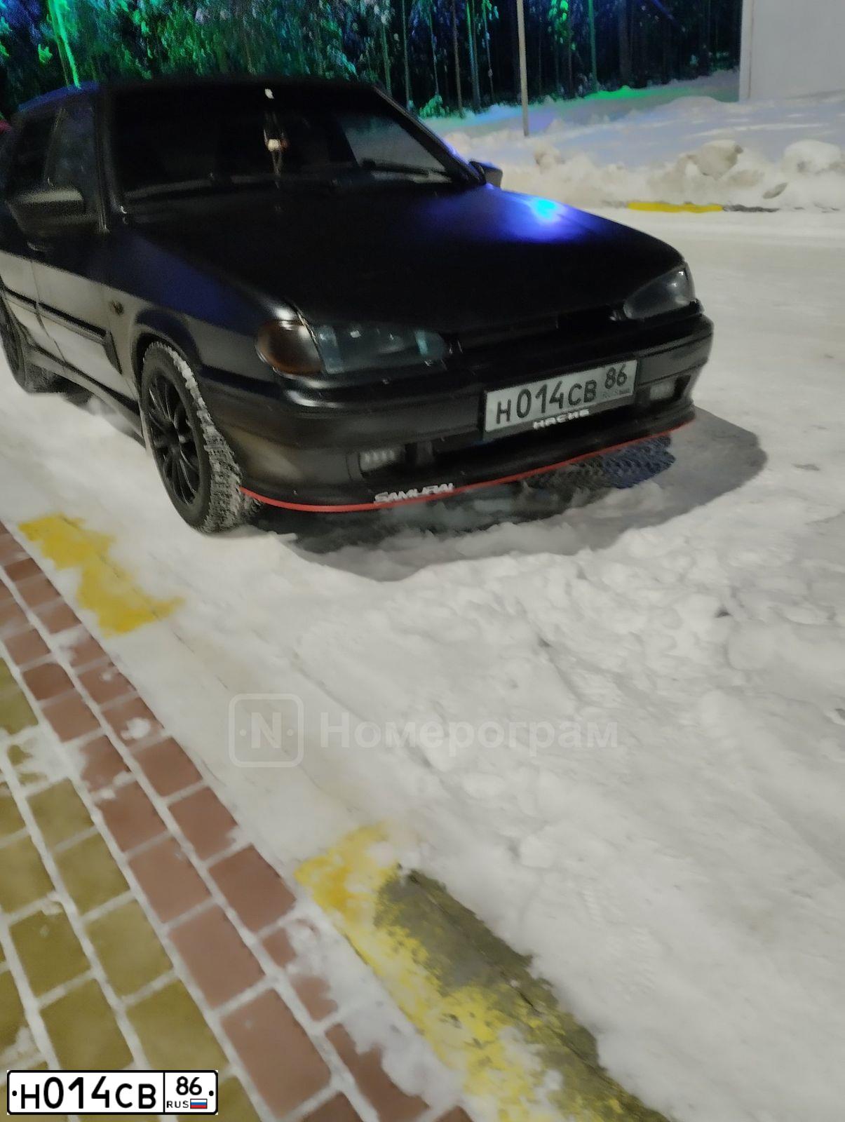 Фото автомобиля LADA 2114 SAMARA, 2007 — госномер Н014СВ86. Цвет: ГРАФИТОВЫЙ МЕТАЛЛИК