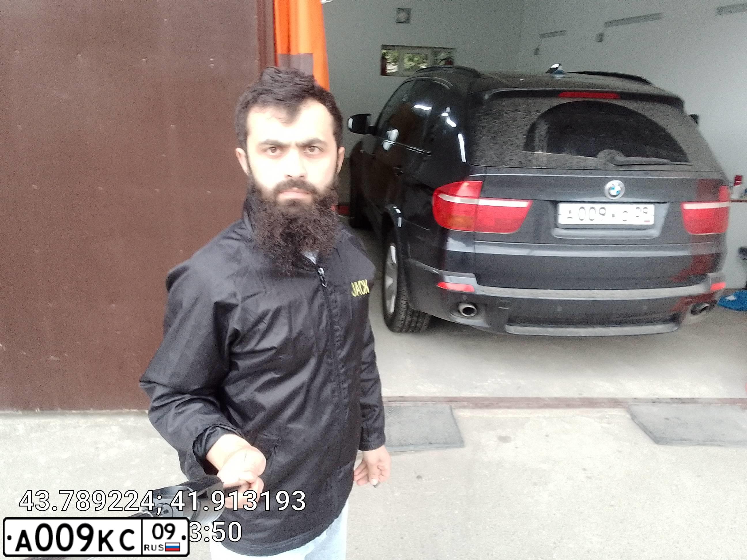 Фото автомобиля BMW X5, 2009 — госномер А009МО09. Цвет: ЧЕРНЫЙ