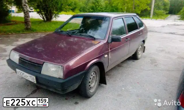 Фото автомобиля LADA 2109 SAMARA, 1999 — госномер Е225УС159. Цвет: КОРИЧНЕВЫЙ МЕТАЛЛИК