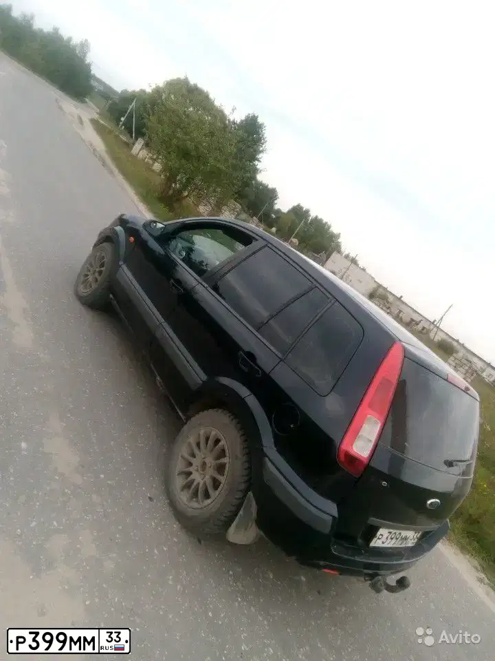 Фото автомобиля FORD FUSION, 2006 — госномер Р399ММ33. Цвет: ЧЕРНЫЙ